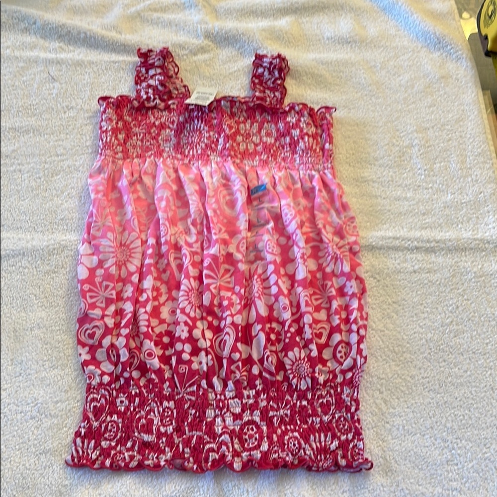 The Children's Place Pink Floral Blouse